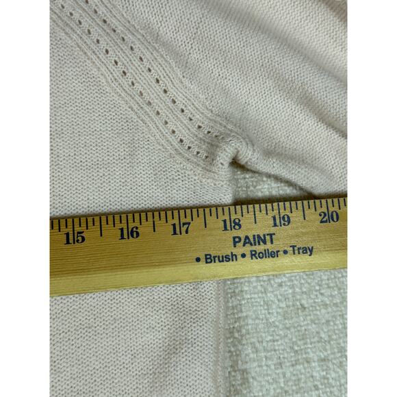 Smartwool Women Medium Pink Merino Wool Long Sleeve Pullover Lightweight Sweater - Picture 6 of 7